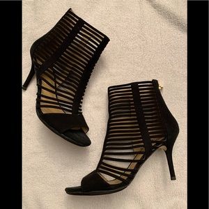 MK Michael Kors- Suede Strappy Bootie sz 11